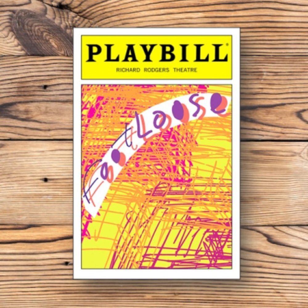 Footloose Playbill Broadway Musical Refrigerator Fridge Locker‎ Tool Box Magnet